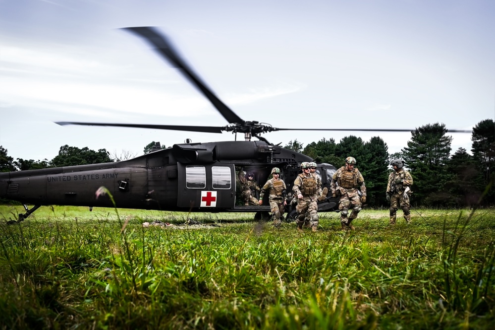 Soldiers conduct the Tactical Casualty Combat Care Course