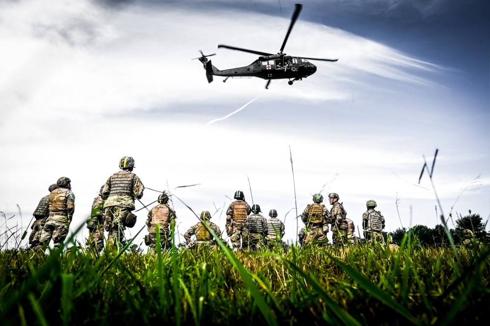 Soldiers conduct the Tactical Casualty Combat Care Course