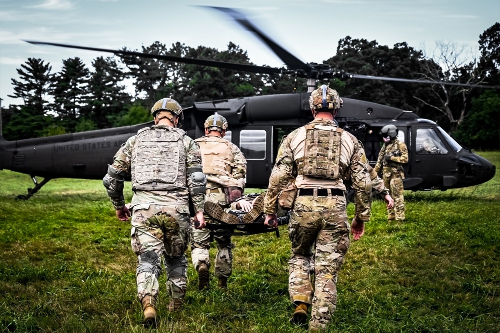 Soldiers conduct the Tactical Casualty Combat Care Course