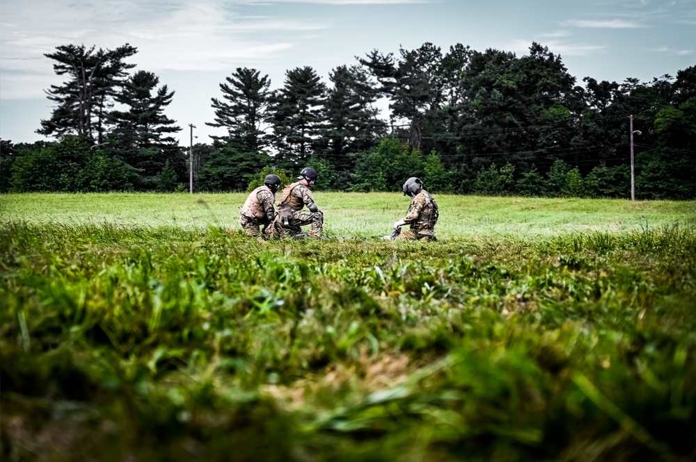 Soldiers conduct the Tactical Casualty Combat Care Course