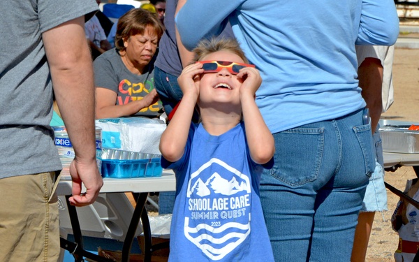 The 2023 solar eclipse captivates the White Sands Missile Range community