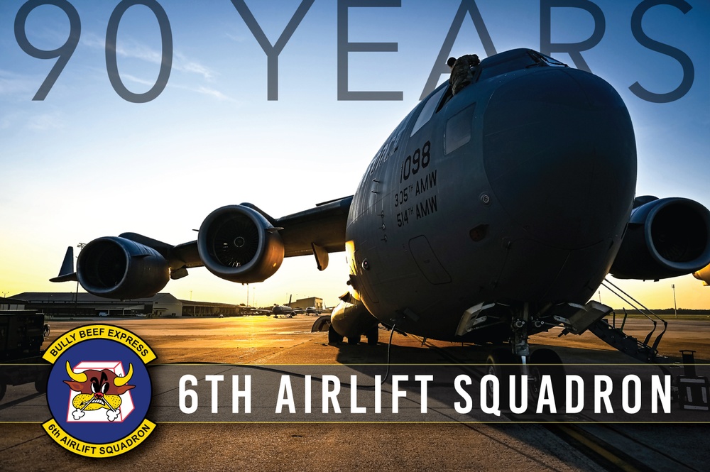 The Air Force's oldest Airlift Squadron turns 90