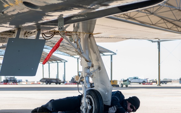 T-38 Receives Maintenance