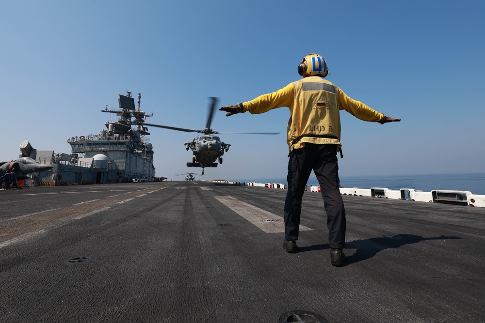 Wheels Up Wednesday-USS Bataan Flight Ops