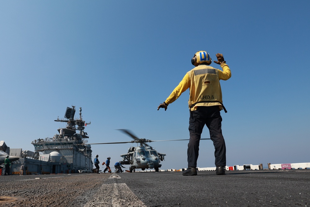 Wheels Up Wednesday-USS Bataan Flight Ops
