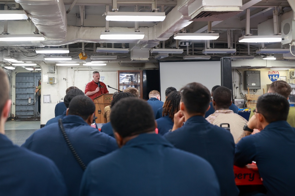 USS Bataan Celebrates U.S. Navy Birthday