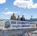 Sen. Ted Budd (R-NC) and staff a tour the USS Charlotte