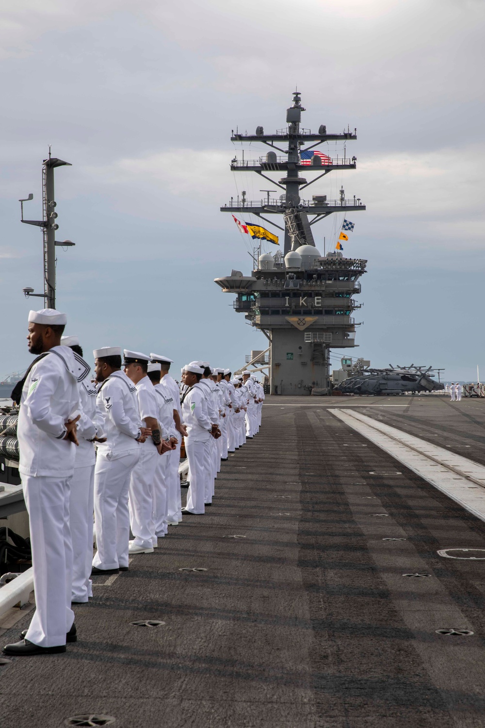 IKE Departs Naval Station Norfolk on Scheduled Deployment