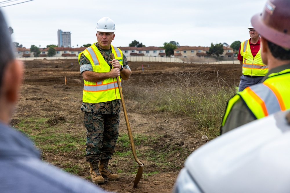 Combat water surivival training support facility groundbreaking ceremony