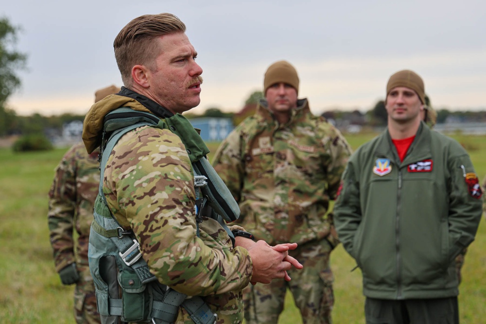 107th Fighter Squadron Pilots Participate in SERE Training