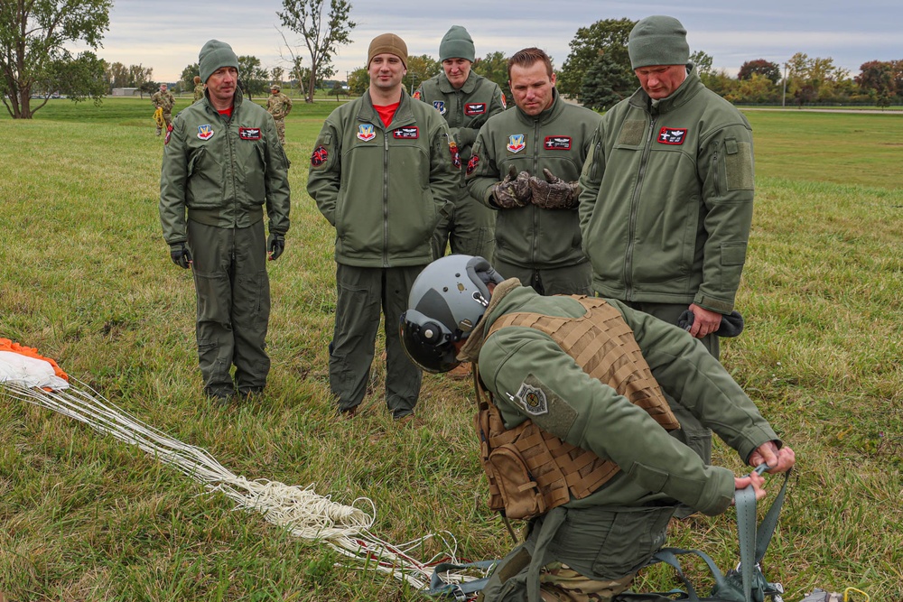 107th Fighter Squadron Pilots Participate in SERE Training