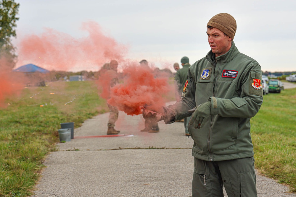 107th Fighter Squadron Pilots Participate in SERE Training