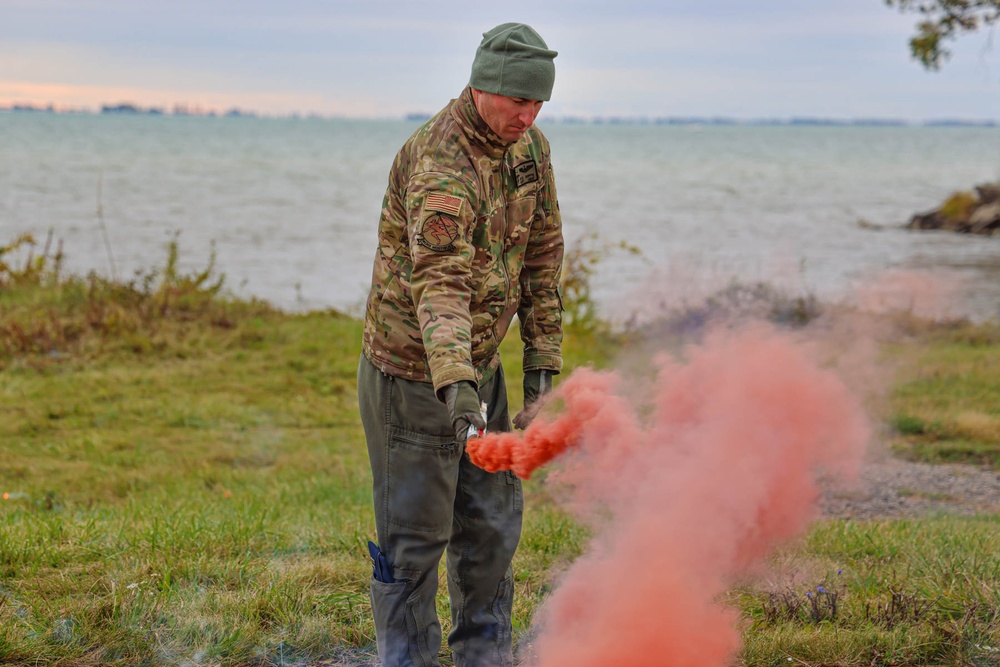 107th Fighter Squadron Pilots Participate in SERE Training