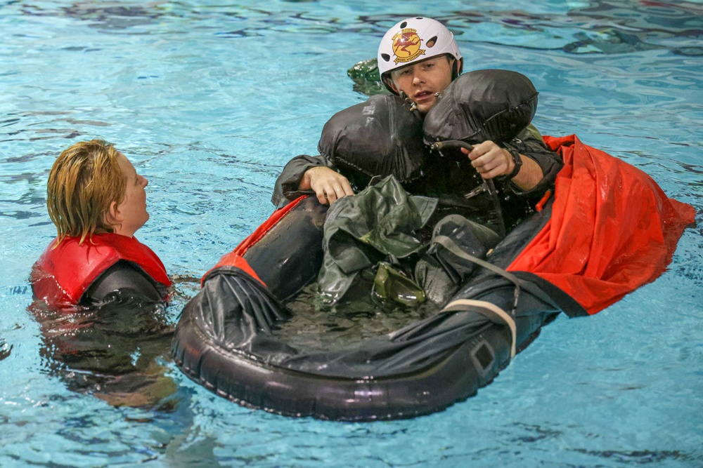 107th Fighter Squadron Pilots Participate in SERE Training