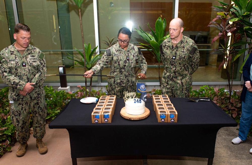 DPAA celebrates the U.S. Navy's 248 Birthday