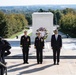 A Navy Full Honors Wreath-Laying Ceremony is Conducted at the Tomb of the Unknown Soldier in Honor of the U.S. Navy’s 248th Birthday