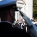 A Navy Full Honors Wreath-Laying Ceremony is Conducted at the Tomb of the Unknown Soldier in Honor of the U.S. Navy’s 248th Birthday