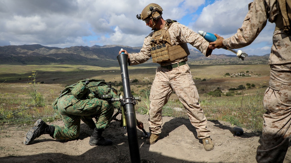 Valiant Mark 23: Mortar Live Fire