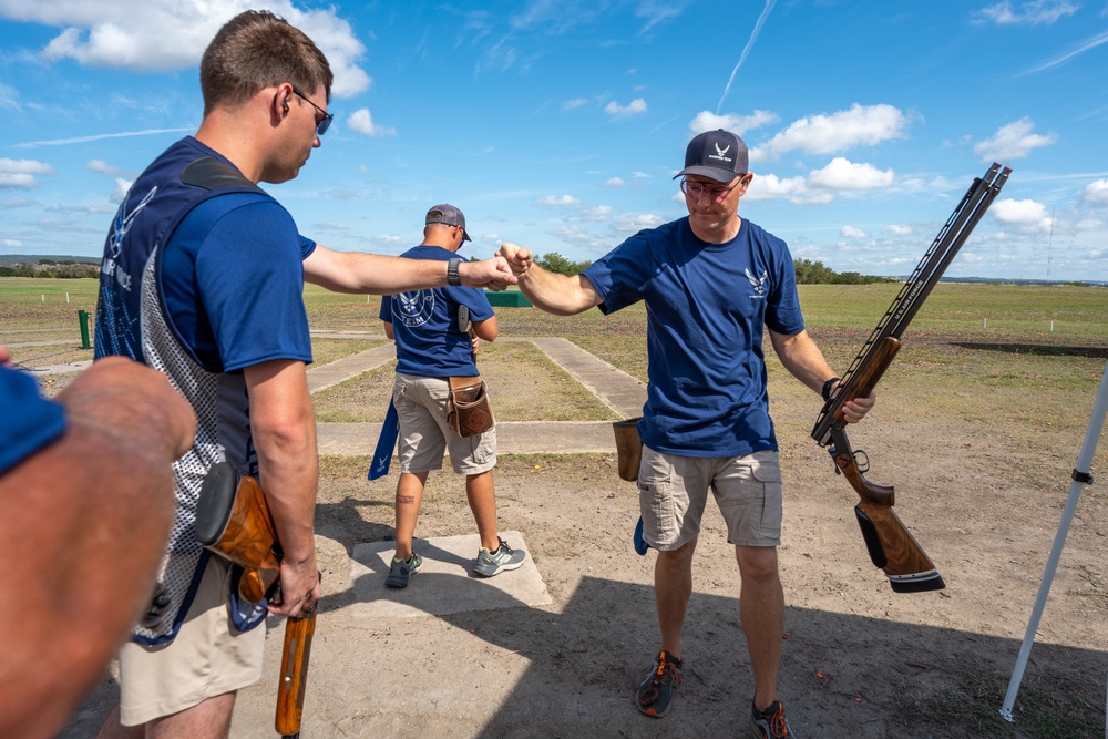 U.S. Air Force Shooting team competes at the World Skeet Championships