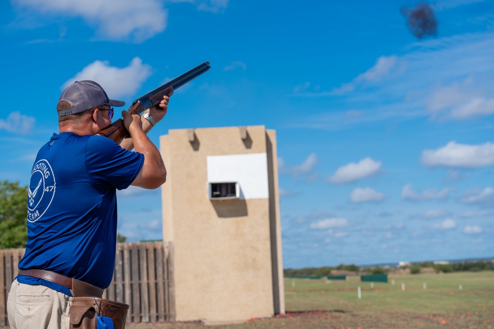 U.S. Air Force Shooting team competes at the World Skeet Championships