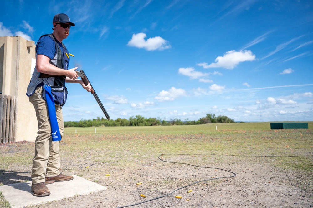 U.S. Air Force Shooting team competes at the World Skeet Championships