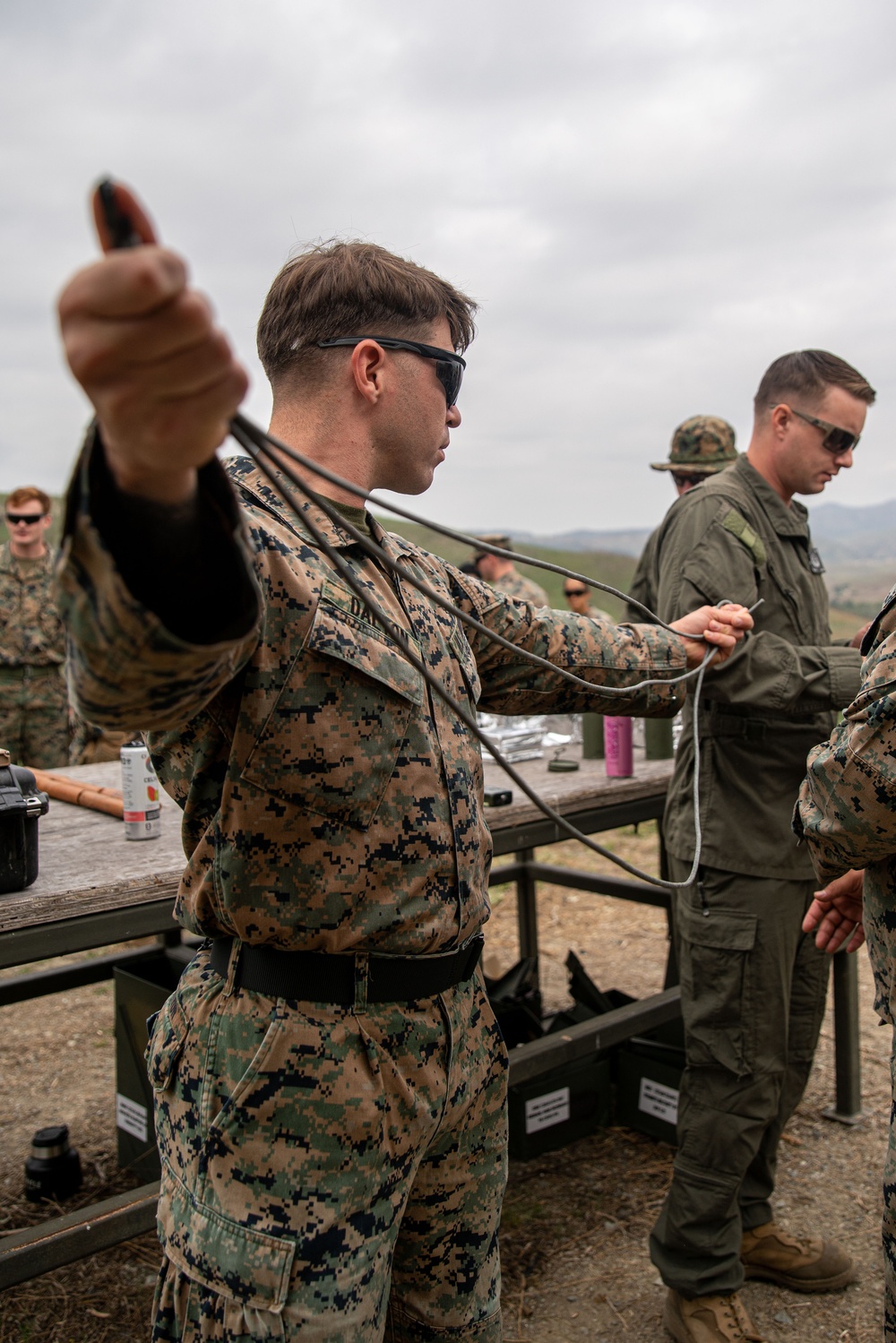 CLB-15 Conducts EOD Familiarization Range