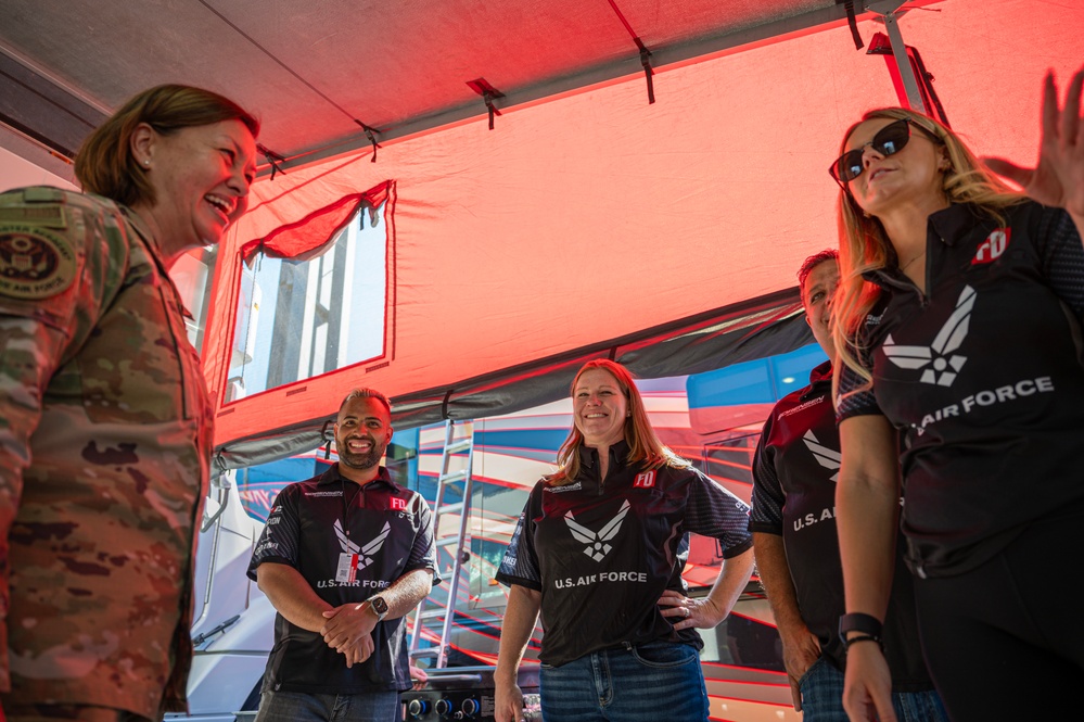 CMSAF MEETS HIGH-SPEED RECRUITERS AND TEAM SORENSEN AT FORMULA DRIFT EVENT