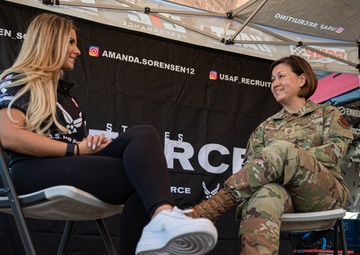 CMSAF MEETS HIGH-SPEED RECRUITERS AND TEAM SORENSEN AT FORMULA DRIFT EVENT