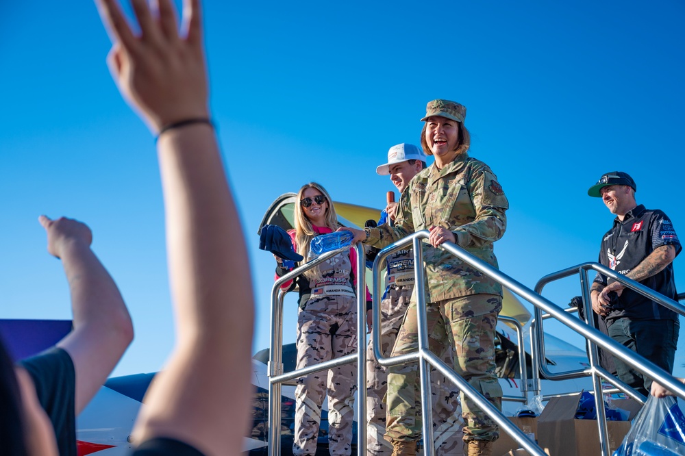 CMSAF MEETS HIGH-SPEED RECRUITERS AND TEAM SORENSEN AT FORMULA DRIFT EVENT