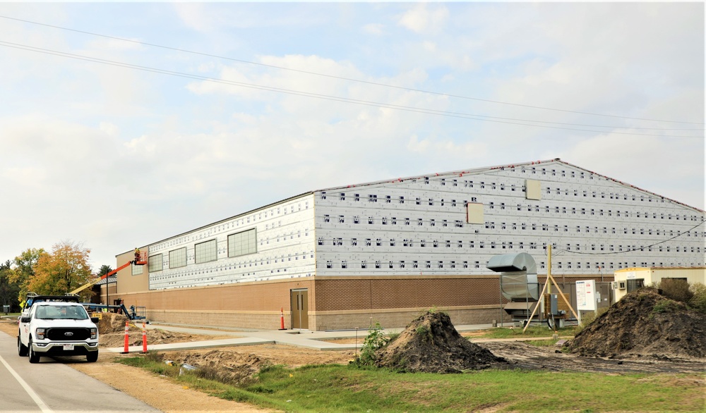 Renovation of Fort McCoy's Rumpel Fitness Center