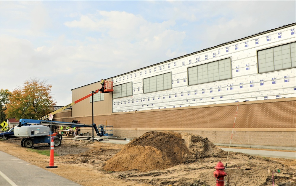 Renovation of Fort McCoy's Rumpel Fitness Center