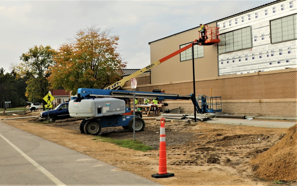 Renovation of Fort McCoy's Rumpel Fitness Center