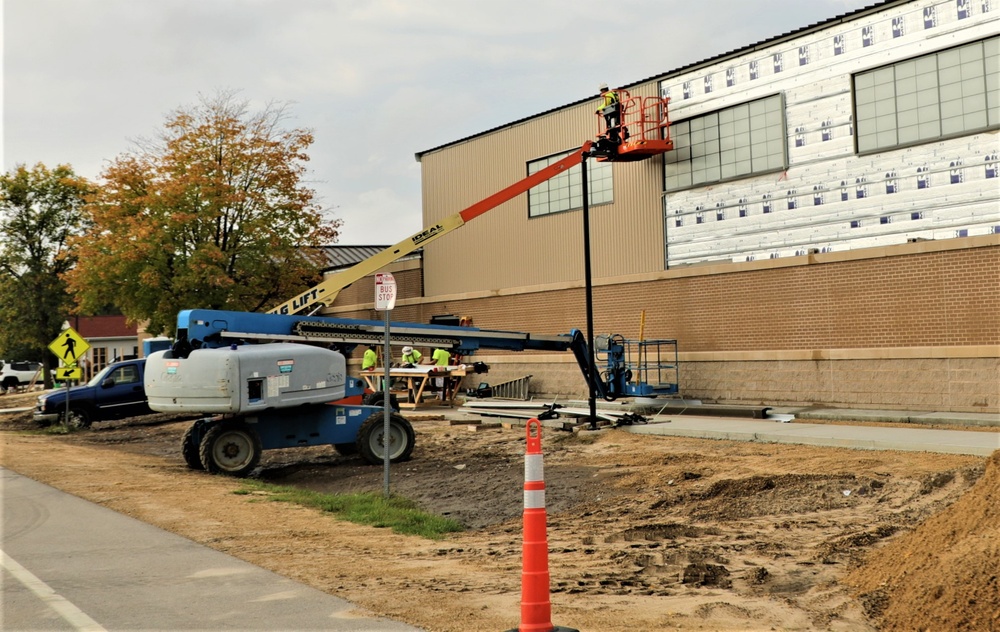 Renovation of Fort McCoy's Rumpel Fitness Center