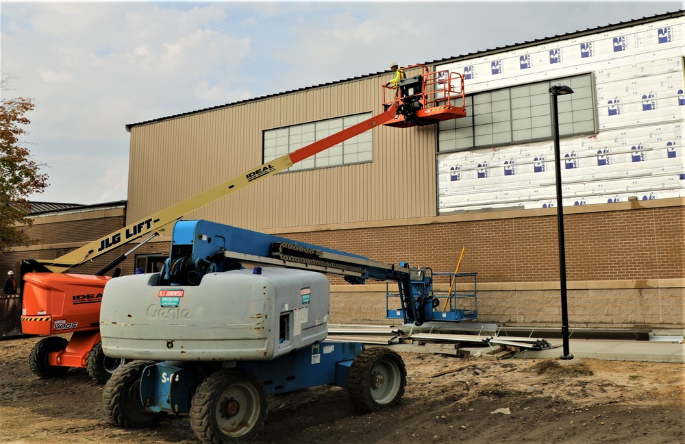 Renovation of Fort McCoy's Rumpel Fitness Center