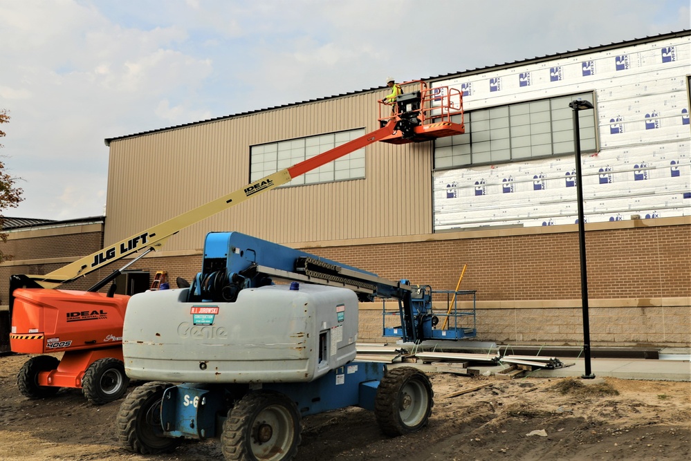 Renovation of Fort McCoy's Rumpel Fitness Center