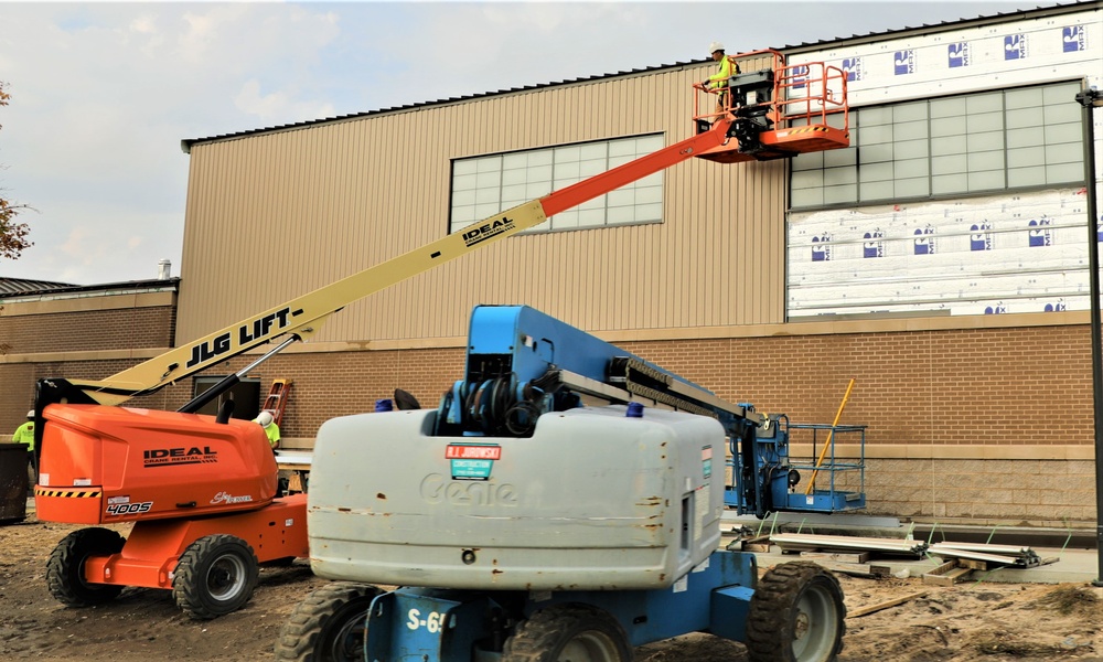 Renovation of Fort McCoy's Rumpel Fitness Center