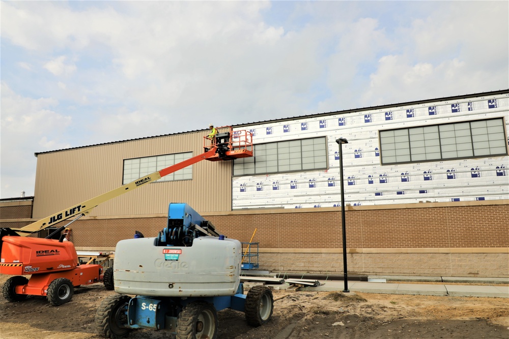 Renovation of Fort McCoy's Rumpel Fitness Center