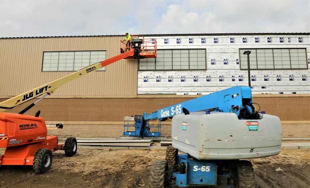 Renovation of Fort McCoy's Rumpel Fitness Center