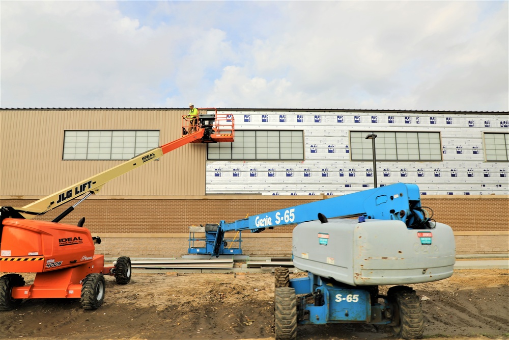 Renovation of Fort McCoy's Rumpel Fitness Center