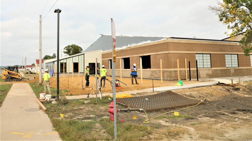 Renovation of Fort McCoy's Rumpel Fitness Center