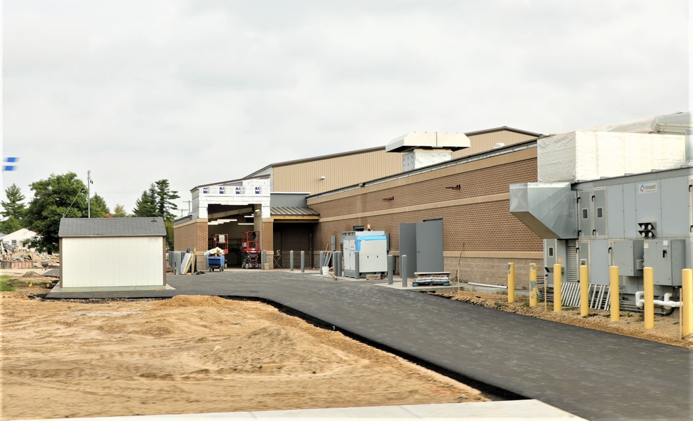 Renovation of Fort McCoy's Rumpel Fitness Center