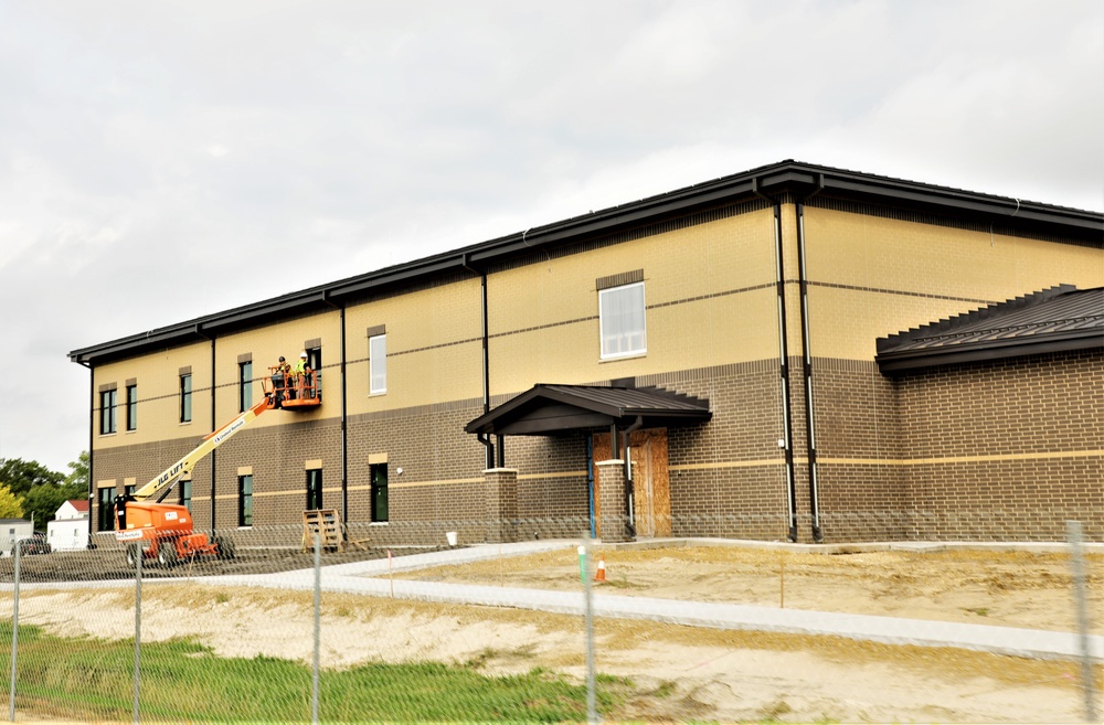 Construction operations of $11.96 million transient training brigade headquarters at Fort McCoy