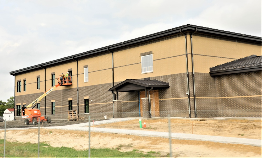 Construction operations of $11.96 million transient training brigade headquarters at Fort McCoy