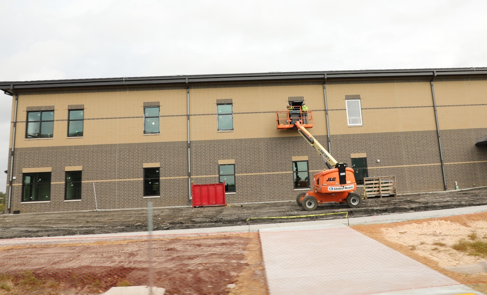 Construction operations of $11.96 million transient training brigade headquarters at Fort McCoy