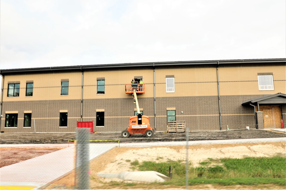 Construction operations of $11.96 million transient training brigade headquarters at Fort McCoy