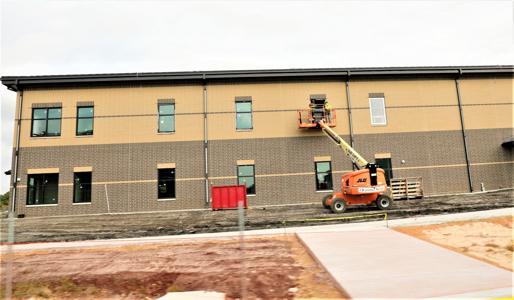 Construction operations of $11.96 million transient training brigade headquarters at Fort McCoy