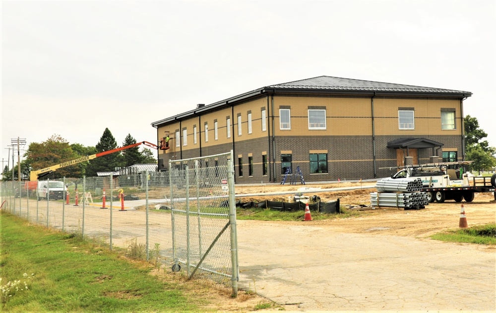 Construction operations of $11.96 million transient training brigade headquarters at Fort McCoy