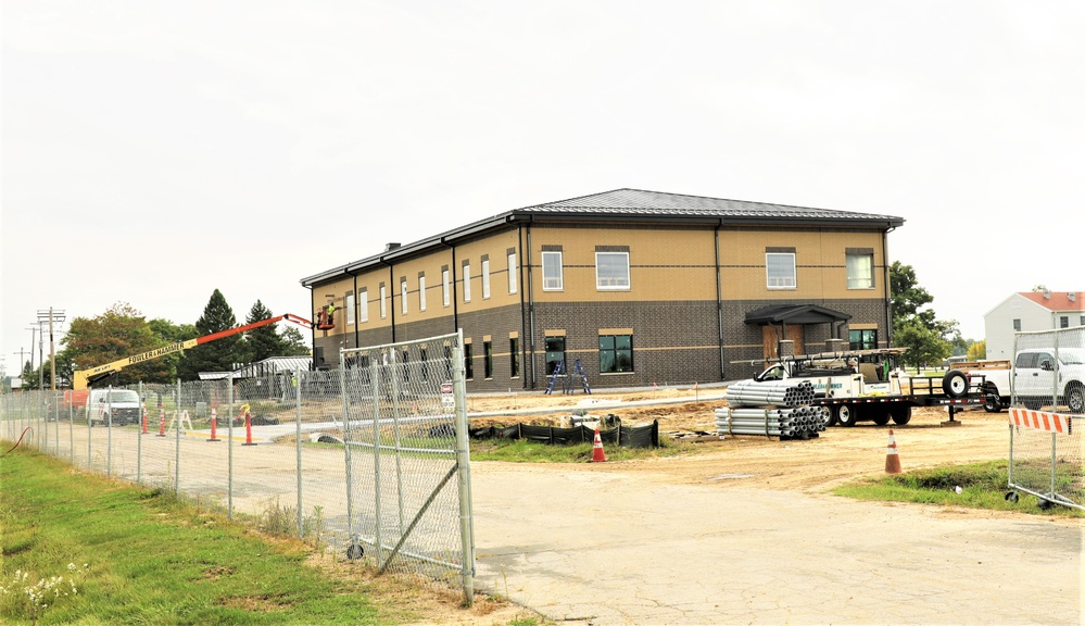 Construction operations of $11.96 million transient training brigade headquarters at Fort McCoy