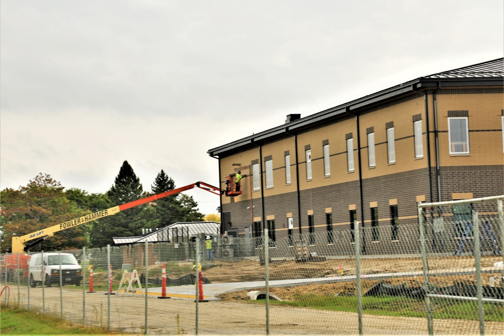 Construction operations of $11.96 million transient training brigade headquarters at Fort McCoy