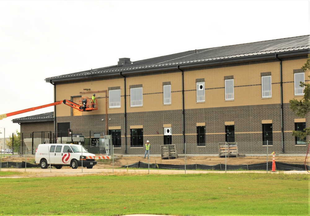 Construction operations of $11.96 million transient training brigade headquarters at Fort McCoy